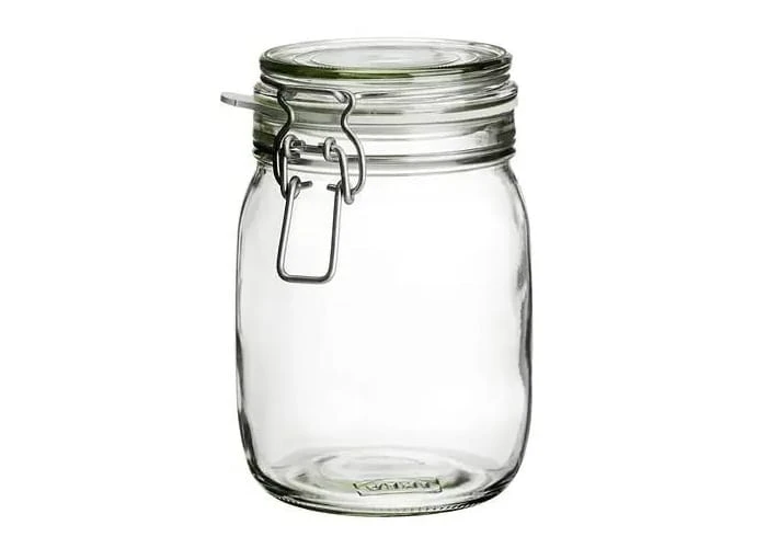 flip top jars