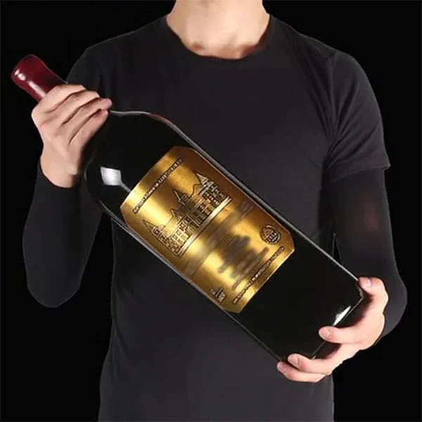 Why is there a 5 liter bottle of wine?