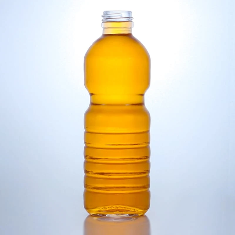 427- 500ml light weight round water glass bottle with bottom logo