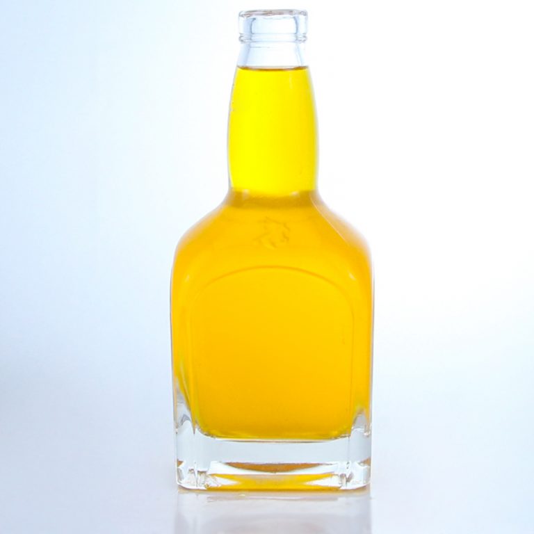 250ml glass bottle with bar top for hot sauce