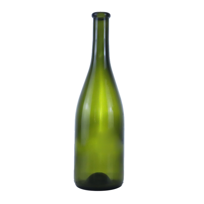 VIT2209-174-750ml Classic green wine glass bottle