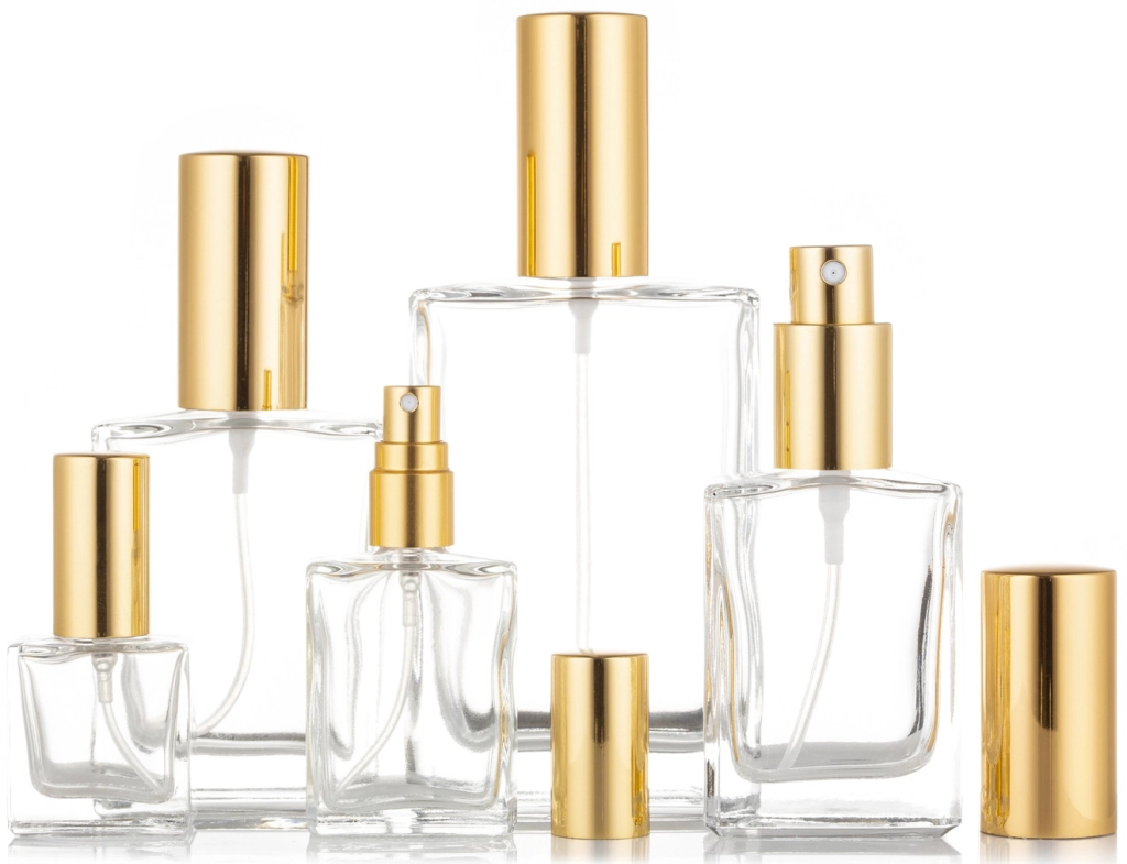 Are perfumes packed in glass bottles?