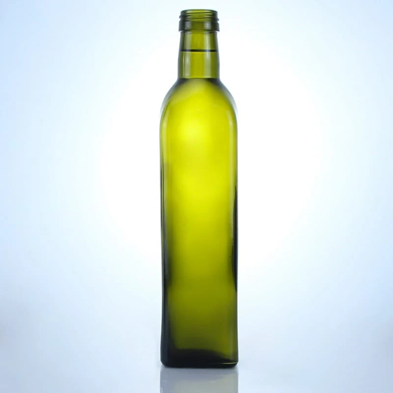 484-hot sale square green olive oil bottle 250ml 500ml 700ml 1000ml