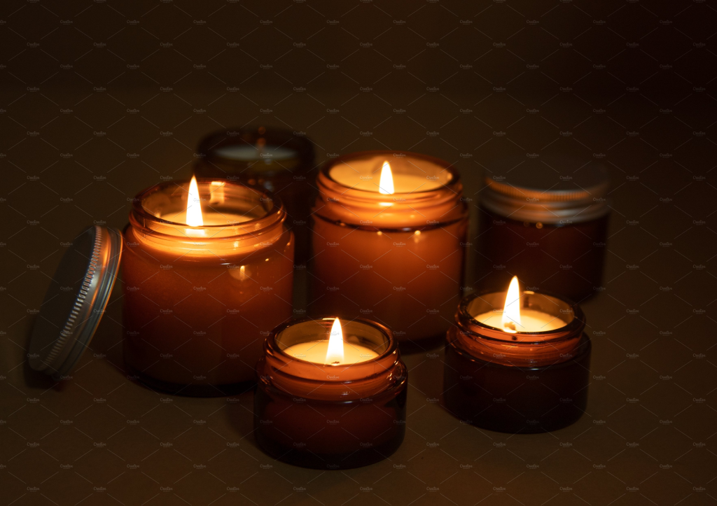 Wholesale Aromatherapy Glass Jars: Creating Beautiful Candlelight Gradient Effects