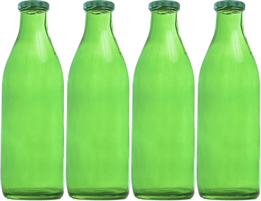 You are looking for green glass water bottle？